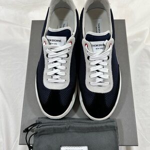 Thom Browne Navy and White Men's Sneakers
